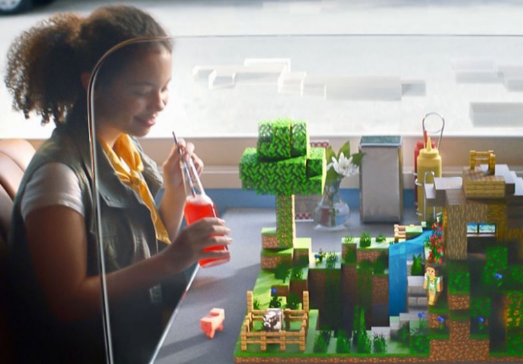 Berkreasi sepuasnya dengan menyusun block satu per satu. (Foto: Minecraft.net)