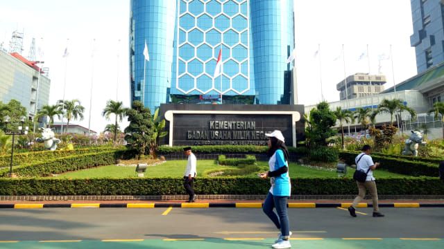 Gedung Kementerian BUMN | Sumber gambar: kumparan.com