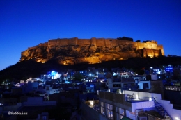 Cahaya malam di kota Jodhpur | dokpri