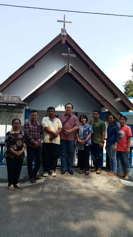 Gereja Kristen Kerasulan Indonesia Citromenggalan-Ngawen-Muntilan-Magelang-Jawa Tengah (dokpri)