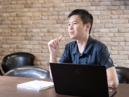 Derek Chen, Director of MSI Notebook Marketing Department. dok. MSI