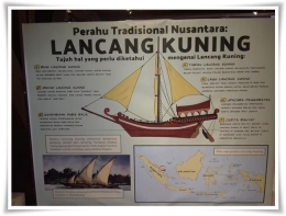 Perahu Lancang Kuning dari Riau (Dokpri)