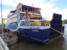 Kapal KMP. Kokonao Yang Dihibahkan Kementrian Perhubungan ke Daerah Papua. Dok: Pribadi