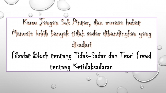 Manusia Tidak Sadar Jika Dia Sesungguhnya Bodoh [Ojo Dumeh]