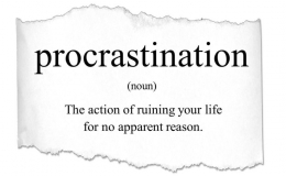 Definisi prokrastinasi (picdeer.com)