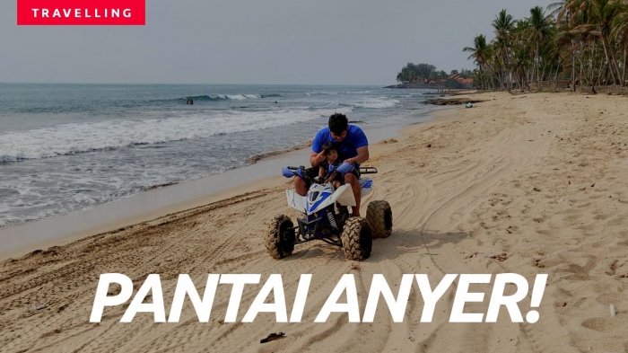 Pantai Anyer saat ini | Dok. Pribadi
