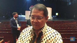 Foto: Menteri Komunikasi dan Informatika Rudiantara (CNBC Indonesia/Monica Wareza) 