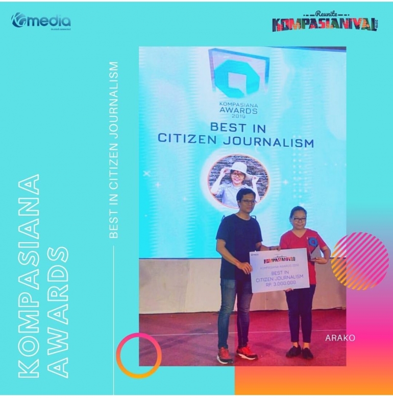 Best Citizen Journalism 2019: dok. Kompasiana