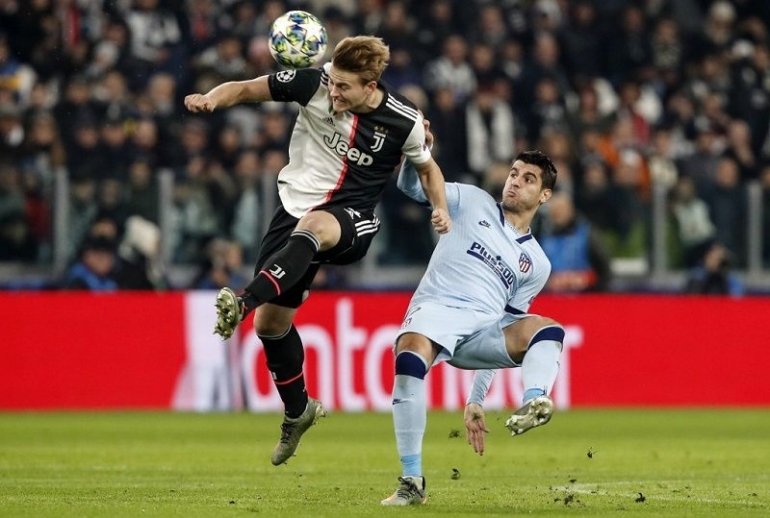 Duel de Ligt Vs. Morata di Liga Champions, November 2019 | Associated Press