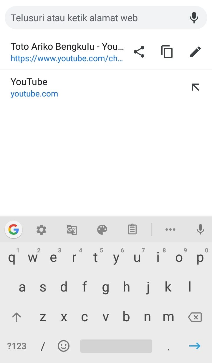 Google Chrome (Sumber: Dokumentasi pribadi)
