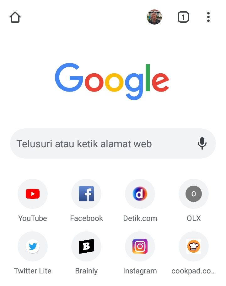 Google Chrome (Sumber: Dokumentasi pribadi)