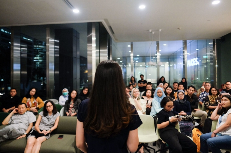 TEDxJakarta Salon 'Click to Action' dihadiri oleh 100 perserta dari berbagai kalangan (img: TEDxJakarta)