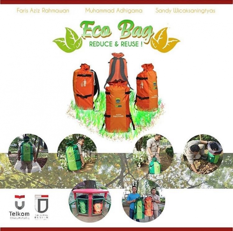 Eco Bag Sumber Instagram: @industrialdesigntelkom