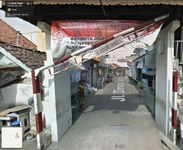 Jalan Dinoyo Tangsi Gang I, foto : Google Map