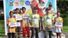 Juara Putri Tomohn Run 10K (Dokumentasi Pribadi)