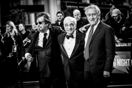 Al Pacino, Martin Scorsese, dan Robert De Niro kini berusia 70 tahunan dan tetap produktif (Credit: TriBeCa Productions)