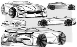 Ilustrasi desain konsep mobil [sumber: miroslavdimitrov.com]