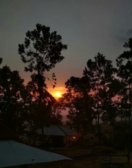 Sunset di Bukit Kompos (Dokpri)
