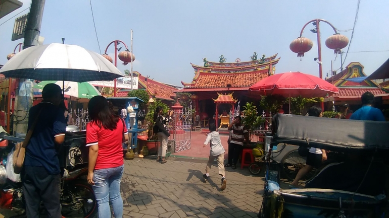 Kelenteng dan Pasar Lama di Tangerang (foto : pribadi)