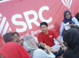 Anthony Limantara mengatakan bahwa salah satu tujuan diadakannya Festival SRC Indonesia di Semarang adalah memberikan apresiasi kepada 3.700 SRC terbaik di Jawa Tengah. (Dokpri).