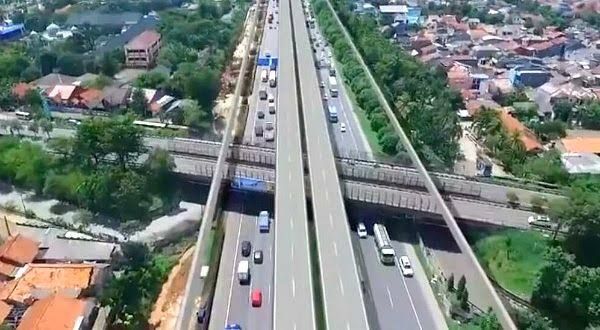 Jalan Layang Tol terpanjang, Jakarta-Cikampek II (emitennews.com)
