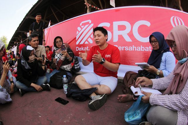 Program SRC yakni Berkah yang disampaikan oleh pak Tony (SRC area Jateng) (dok.pri).