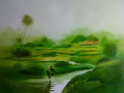 painting by Narayan Shelke