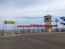 Bandar Udara Syukuran Aminuddin A (dok. pribadi)