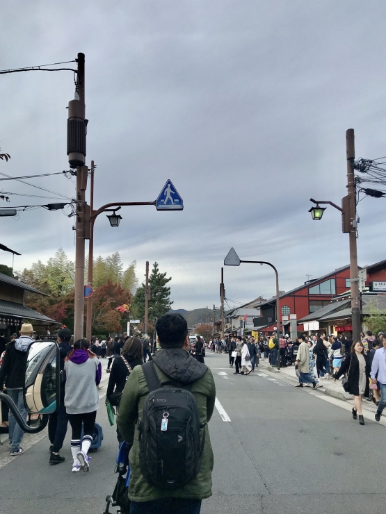 Potret Sepanjang Jalan di Arashiyama, Sumber: Dokumen Pribadi
