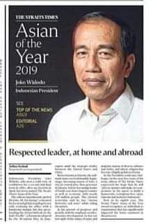 Presiden Joko Widodo raih penghargaan(sumber:lannyratulangi)