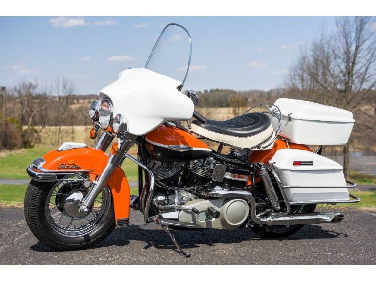 1969 HARLEY-DAVIDSON ELECTRA GLIDE SHOVELHEAD FLH. Harga bekas di AS : 350 juta. Sumber gambar : Cycletrader.com