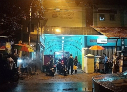 Suasana Ponpes Al-Muayyad Solo pada Jumat malam (6/12/2019) pukul 23.01 WIB. Foto: Mudlofar