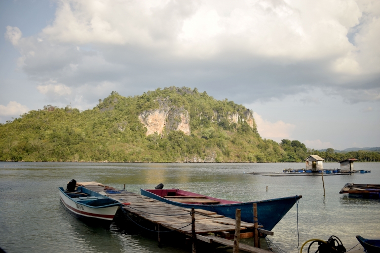 Landscape dari Pulau Hokman |Foto: Oliena Sastra Ibrahim