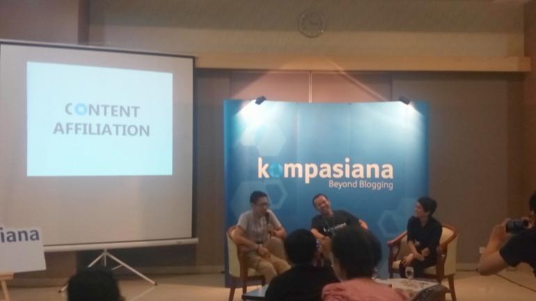 Deskripsi : Saat Kompasiana merubah diri dari share & connecting menjadi beyond blogging I Sumber Foto : dokpri