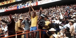 Timnas Brasil juara piala dunia 1970-sumber : Merdeka.com
