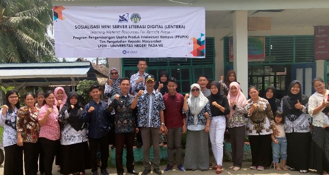 Sosialisasi Mini Server LENTERA di Kab. Mentawai