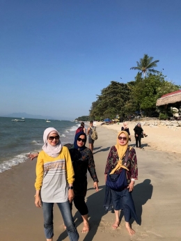 Berasa di pantai. Laaaah. - dok pribadi