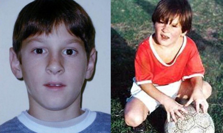Messi kecil dikabarkan diselamatkan masa pertumbuhannya oleh Barcelona. (IDNTimes.com)