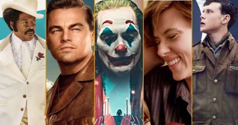 Film Joker,1917, dan Once Upon a Time in Hollywood merupakan film mainstream yang bersaing dengan film streaming (sumber: movieweb)