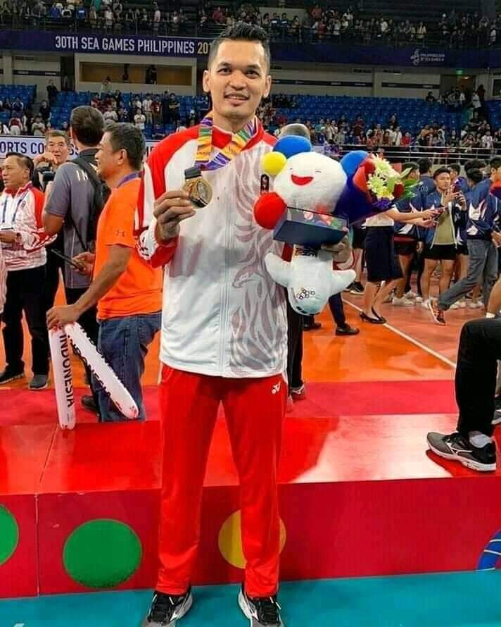 Sigit Adrian-Anggota Tim Bola Volley Putra SEA Games 2019 adal Desa Karangduwur Kec. Ayah Kab. Kebumen - Dok. KONI Kab. Kebumen