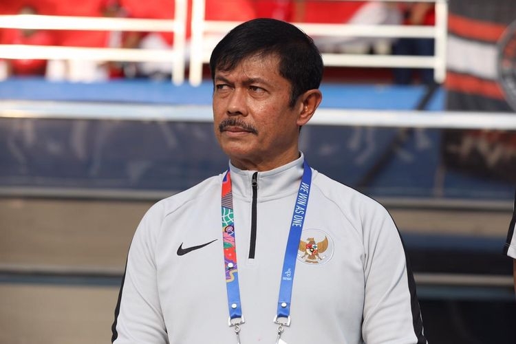 Coach Indra Sjafri (IS) (KOMPAS.com/Garry Lotulung)