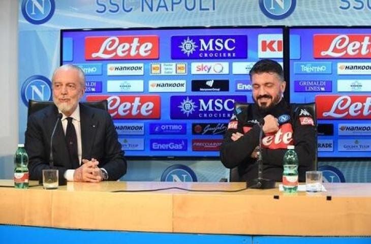 Gennaro Gattuso resmi diperkenalkan sebagai pelatih baru Napoli. (Bolatimes.com/Napoli)