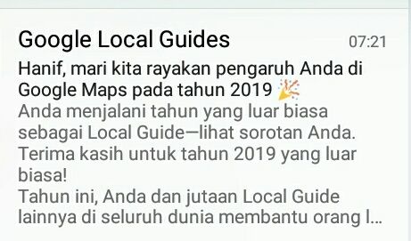 Info dari google