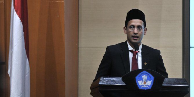 Menteri Pendidikan dan Kebudayaan Nadiem Makarim | Sumber gambar : www.merdeka.com