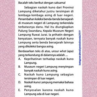 contoh soal menganalisis suatu bacaan/sumber: mystypic.com