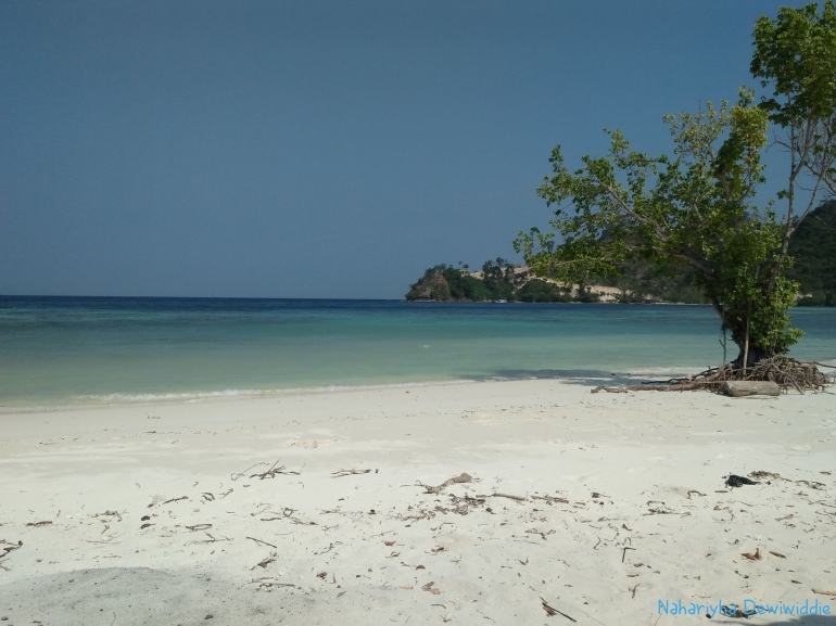 Pantai di Pulau Tegal Mas. Dokpri