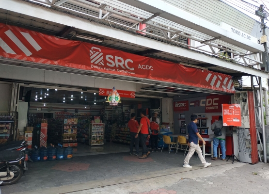ACDC, toko kelontong mitra SRC di Jalan Kyai Mojo, Yogyakarta (Foto: Ang Tek Khun)