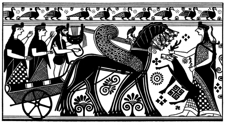 Illustrasi Artemis, dewi perburuan dalam mitologi Yunani. Memiliki keidentikan dengan Dewi Ushas dalam tradisi Hindu. (sumber: www.thoughtco.com)