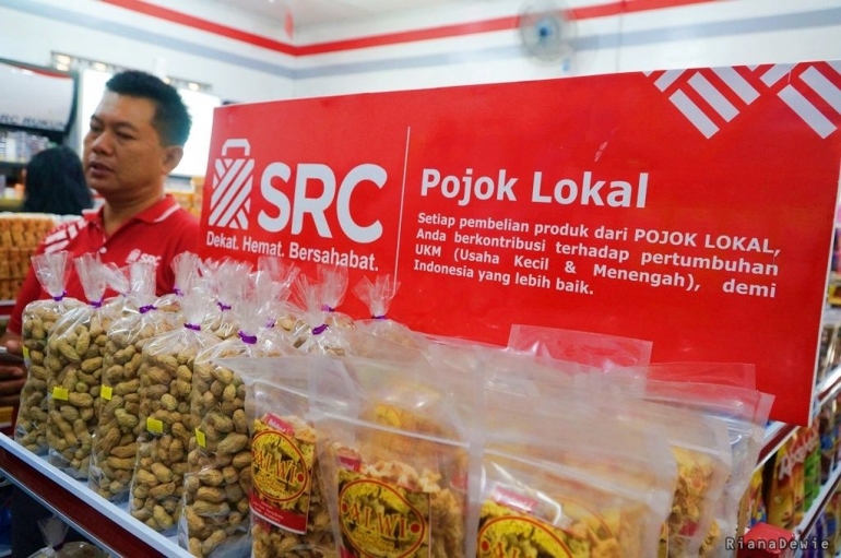 Pojok Lokal SRC Rukun Milik Bapak Purwanto (Dok. Riana Dewie)