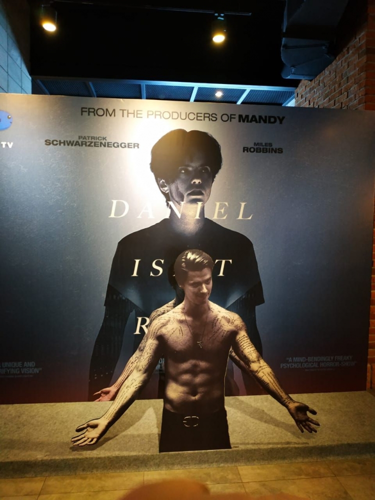 Daniel Isn't Real dalam premiere screening di FX Sudirman, Jakarta (dokumentasi pribadi)